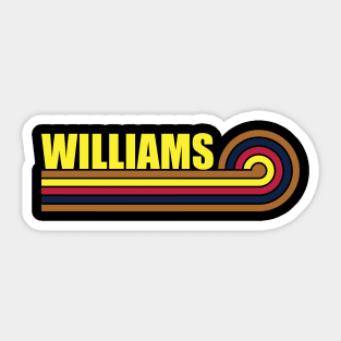 Williams Arizona horizontal sunset 2 Sticker